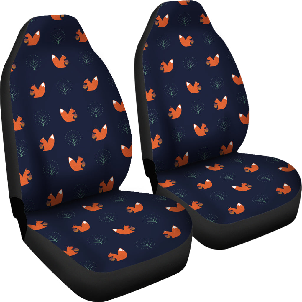 Squirrel Print Design LKS303 Car Seat Covers