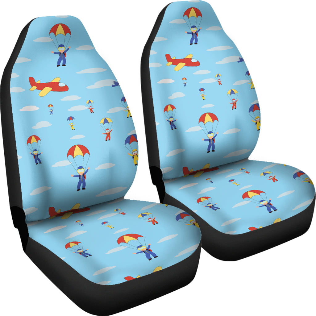 Skydiver Print Design LKS304 Car Seat Covers