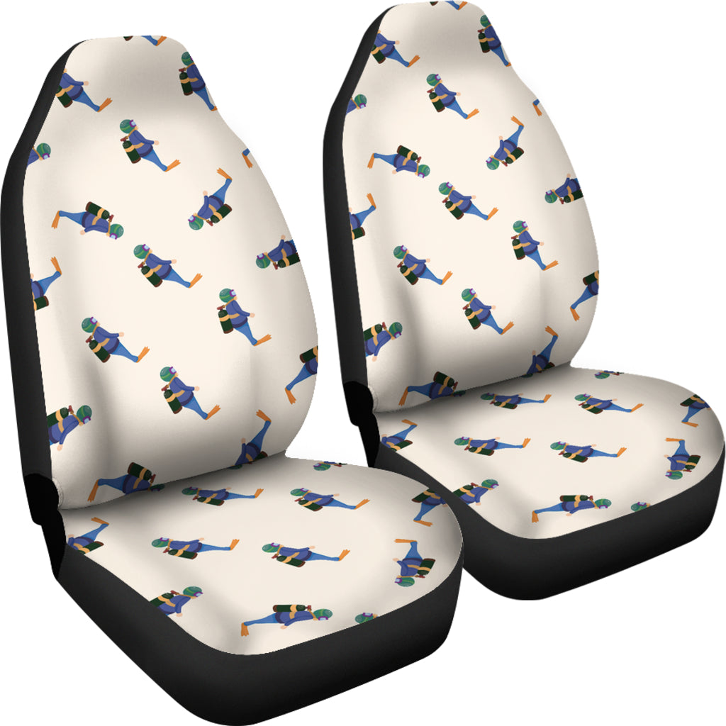 Scuba Driver Print Design LKS301 Car Seat Covers