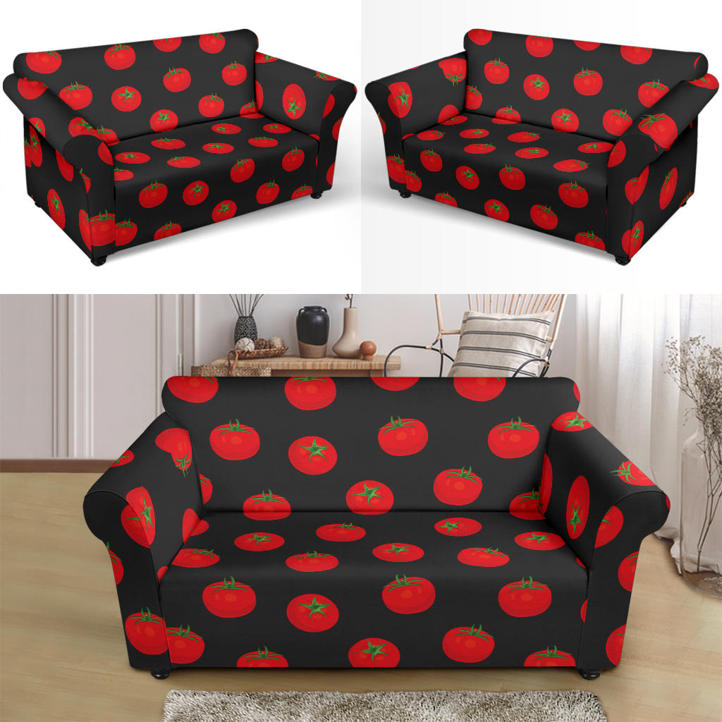 Tomato Print Design LKS305 Loveseat Couch Slipcover