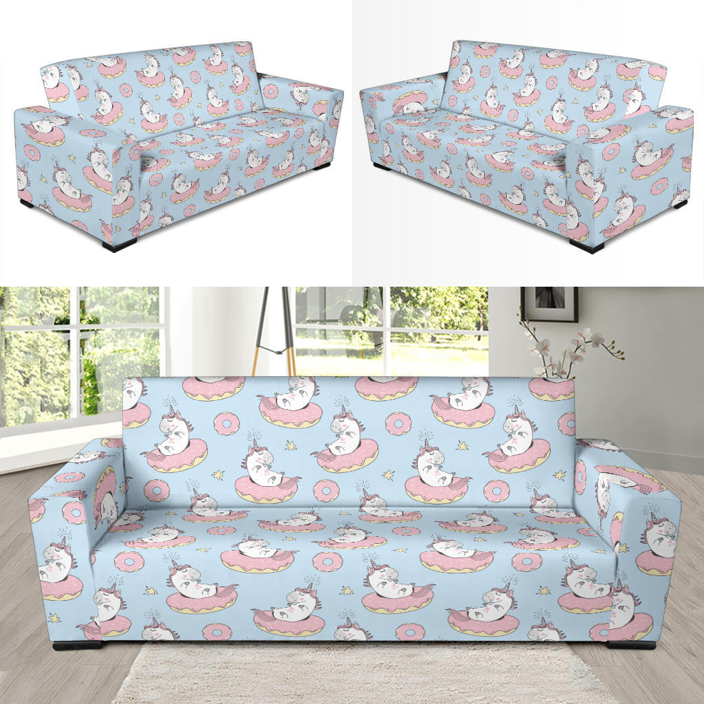 Unicorn Print Design LKS303 Sofa Slipcover