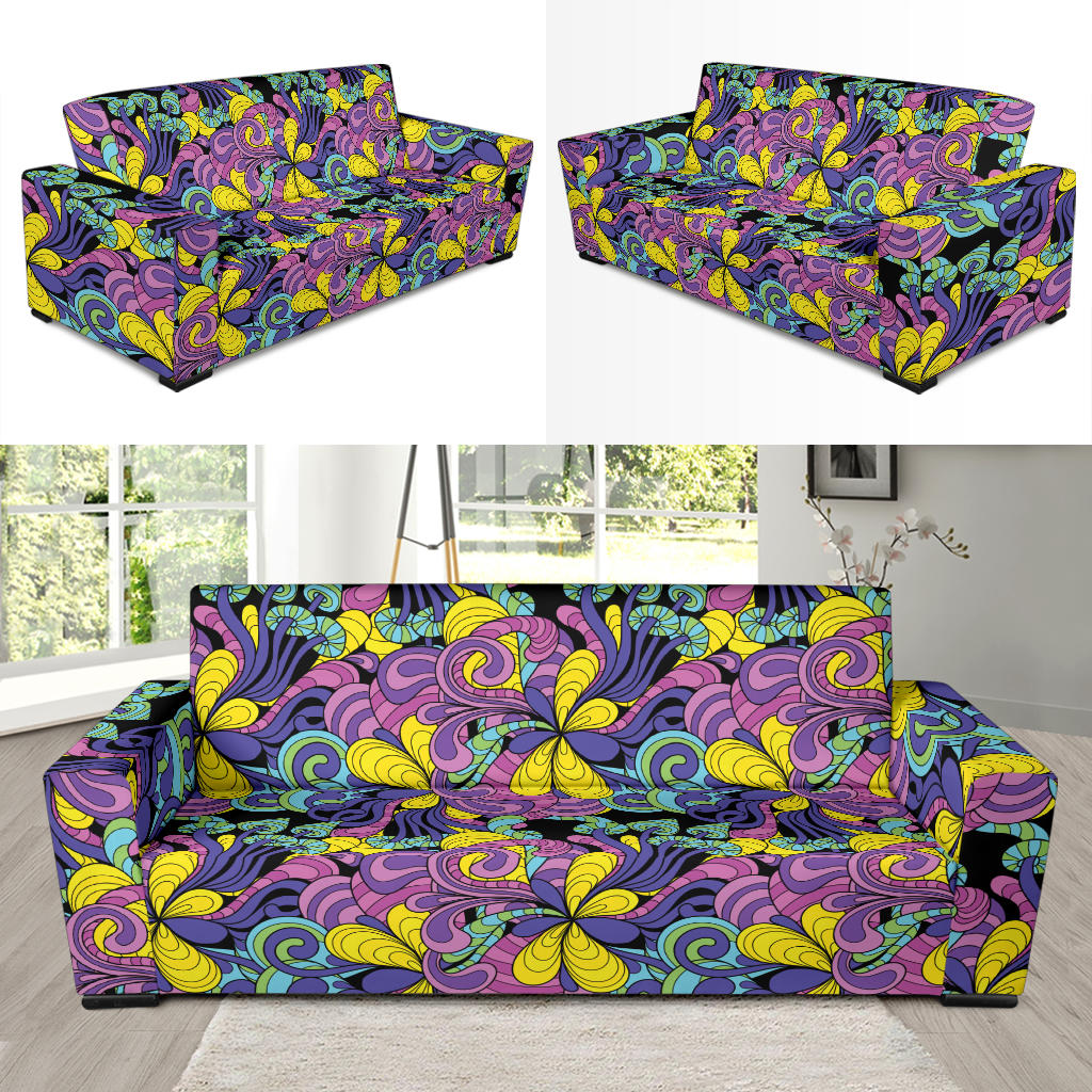 Trippy Print Design LKS305 Sofa Slipcover