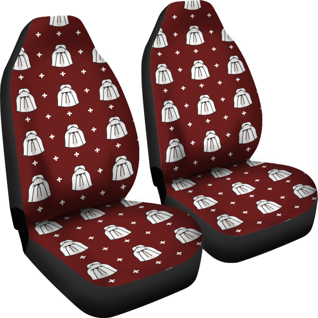 Shih Tzu Print Design LKS301 Car Seat Covers
