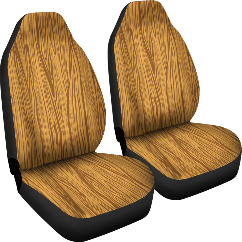 Wood Texture Print Design LKS301 Car Seat Covers