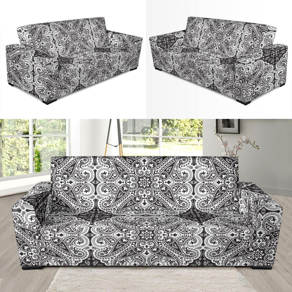 Bandana Print Design LKS309 Sofa Slipcover