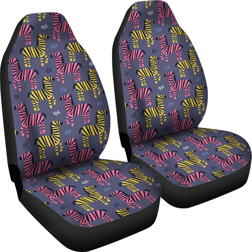 Zebra Print Design LKS303 Car Seat Covers