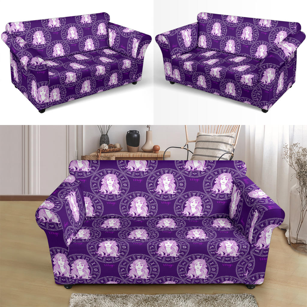 Virgo Print Design LKS301 Loveseat Couch Slipcover