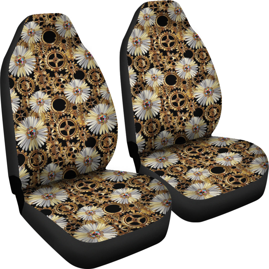 Steampunk Print Design LKS305 Car Seat Covers