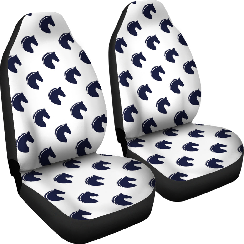Horse Head Print Design LKS303 Car Seat Covers