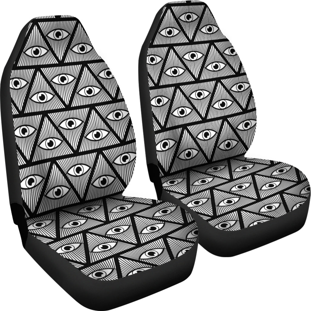 Third Eye Pattern Print Design LKS304 Car Seat Covers
