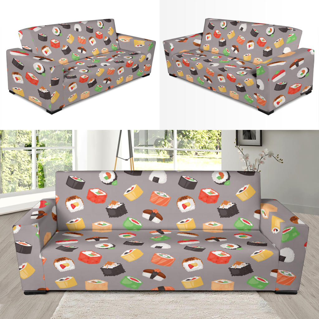 Sushi Print Design LKS307 Sofa Slipcover
