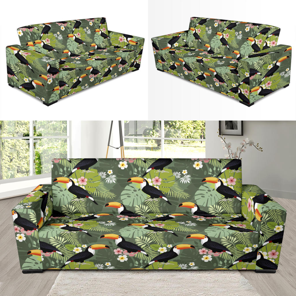 Toucan Print Design LKS304 Sofa Slipcover