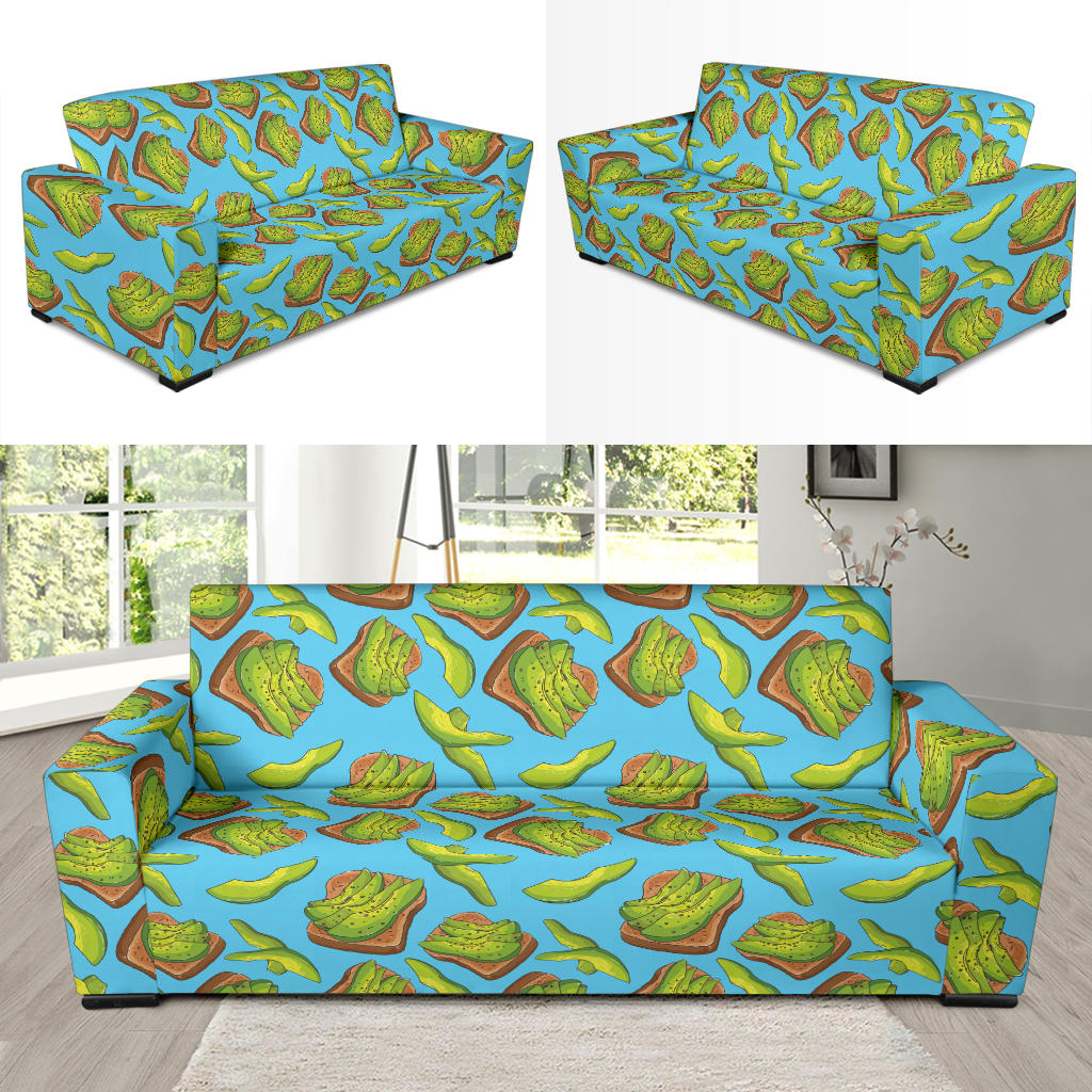 Sandwich Avocado Print Design LKS306 Sofa Slipcover