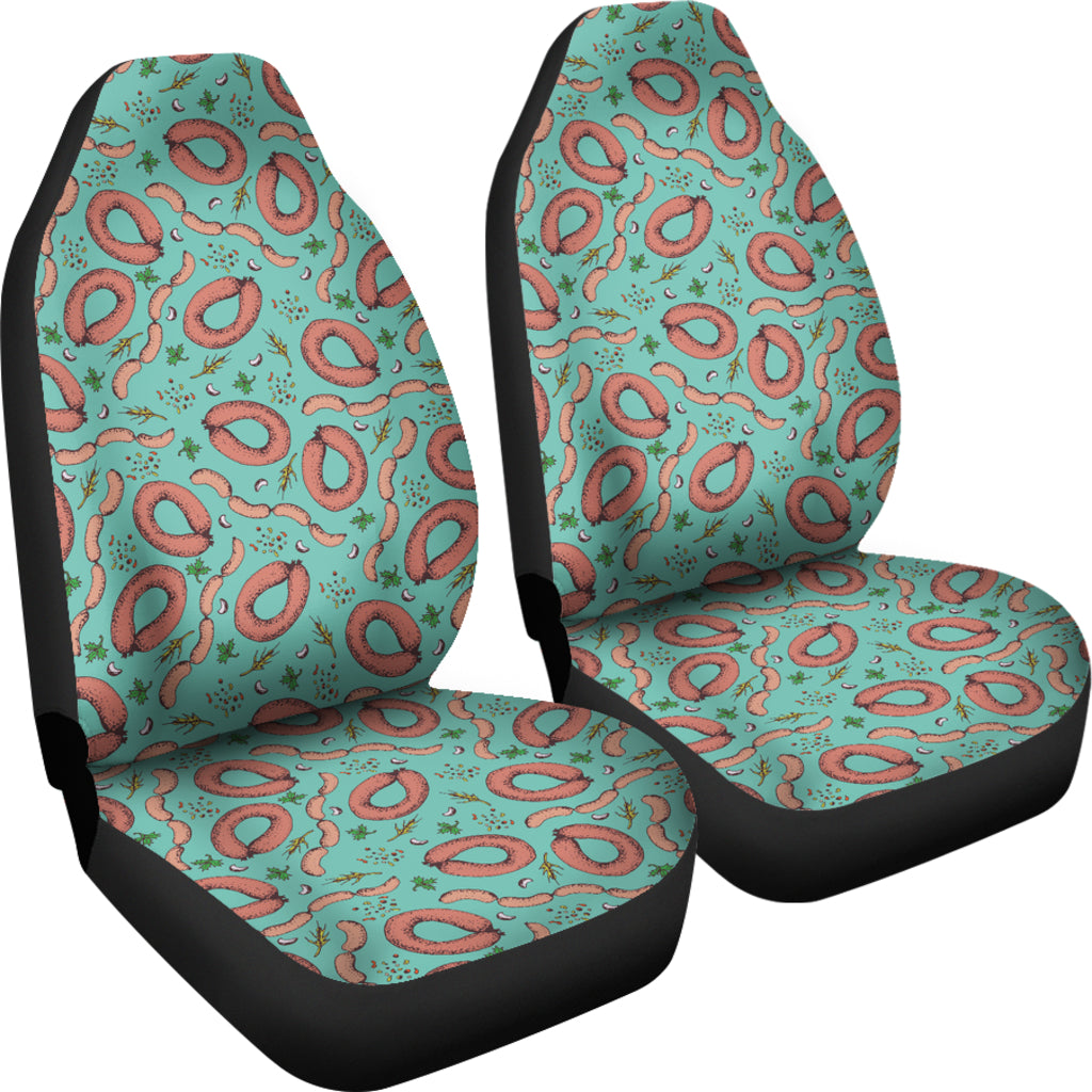 Sausage Print Design LKS303 Car Seat Covers