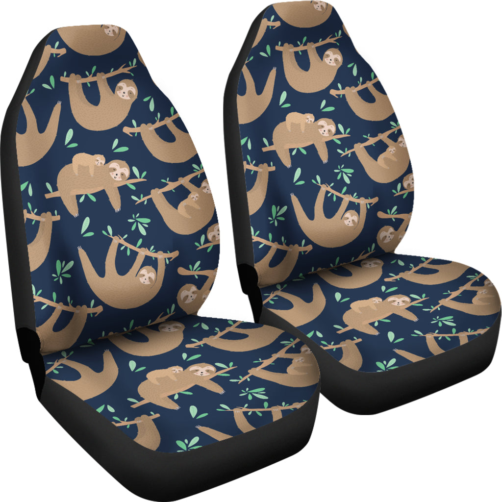 Sloth Print Design LKS307 Car Seat Covers
