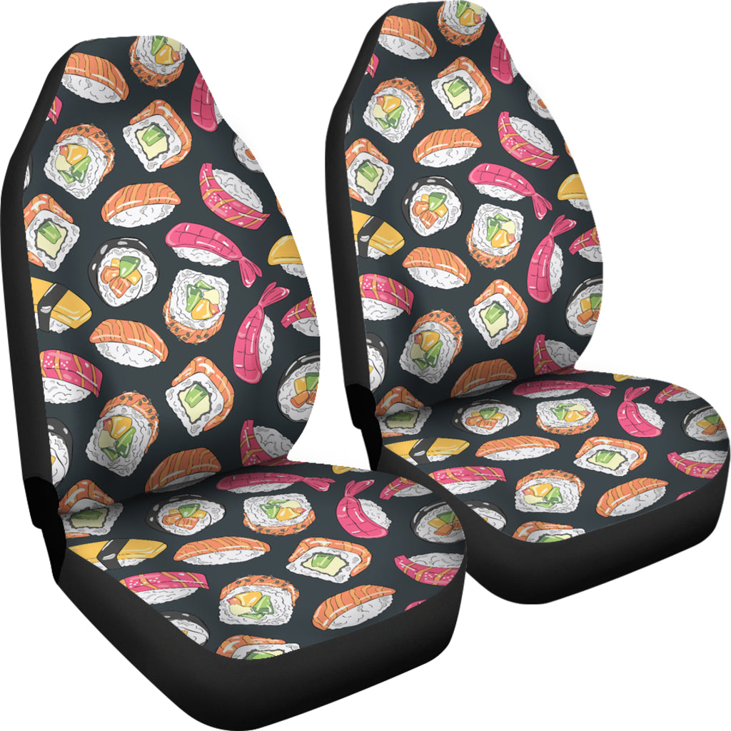 Sushi Print Design LKS306 Car Seat Covers