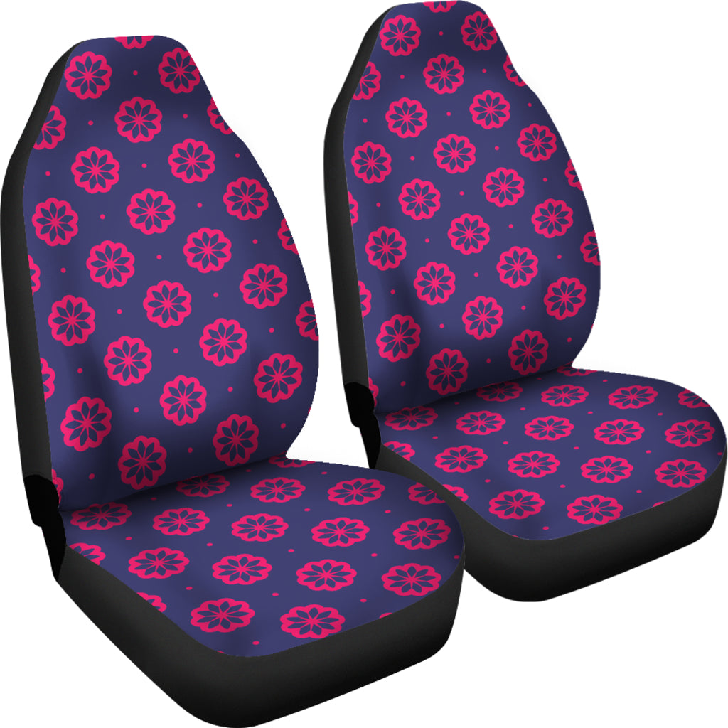 Water Lily Print Design LKS301 Car Seat Covers