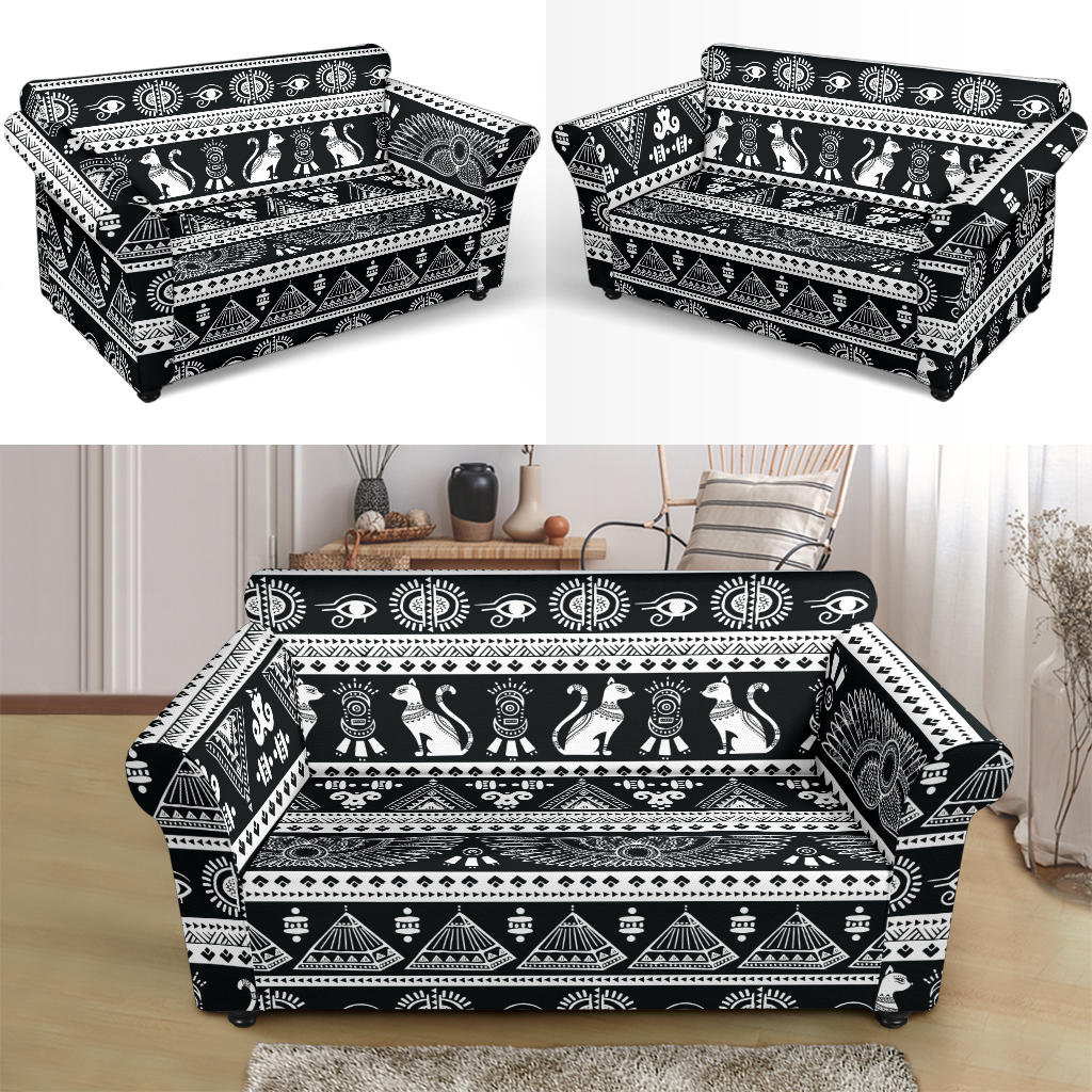 Tribal Pattern Print Design LKS305 Loveseat Couch Slipcover