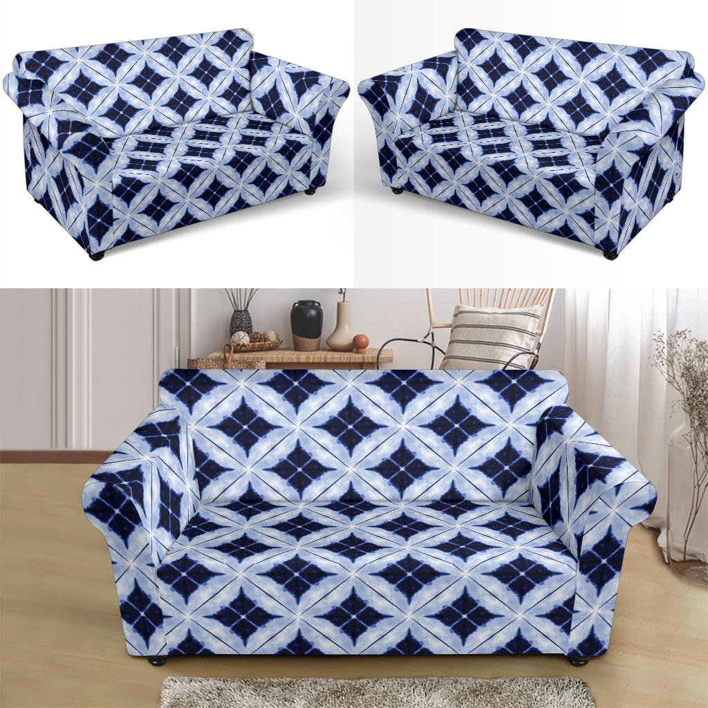 Tie Dye Print Design LKS308 Loveseat Couch Slipcover