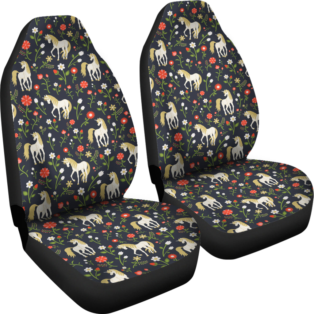 Unicorn Print Design LKS301 Car Seat Covers