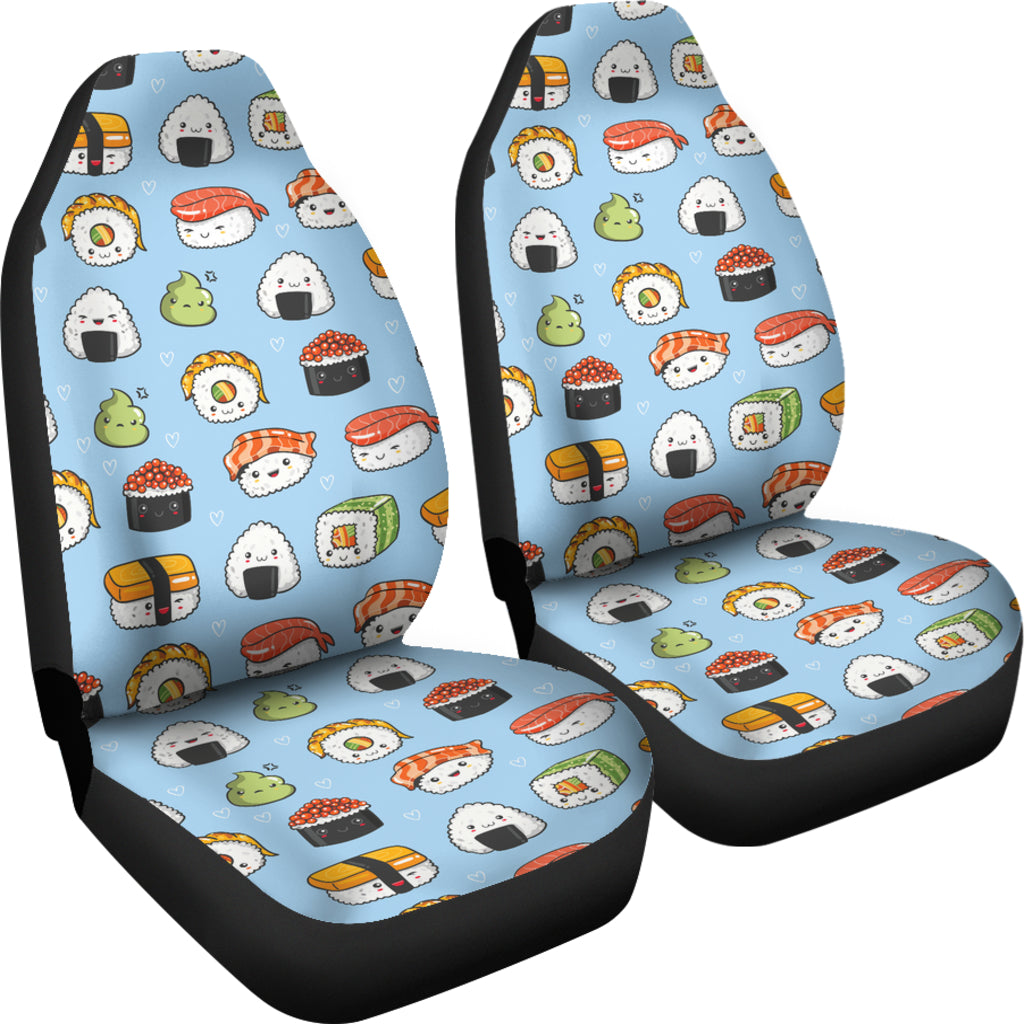 Sushi Print Design LKS303 Car Seat Covers