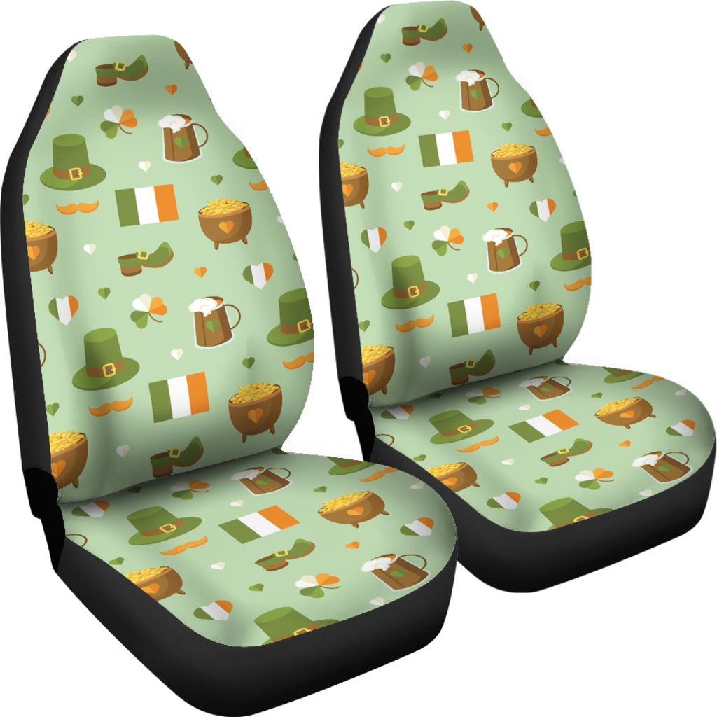 St Patricks Day Print Design LKS302 Car Seat Covers
