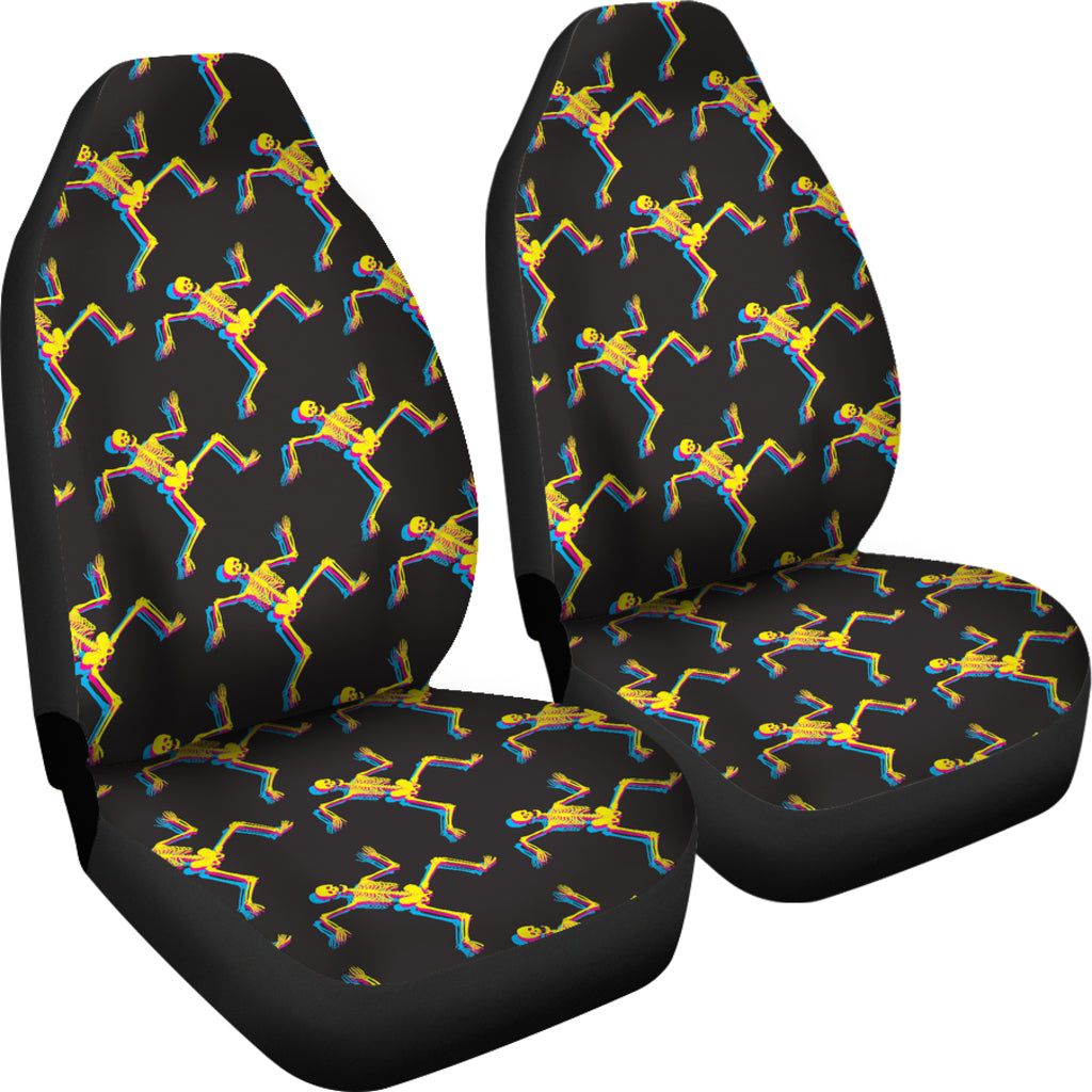 Skeleton Skeleton 3D Print Design LKS301 Car Seat Covers