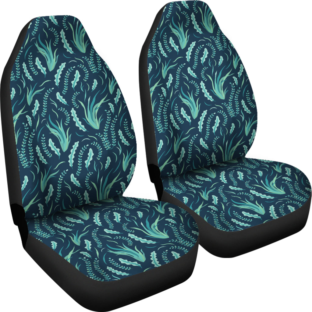 Seaweed Print Design LKS302 Car Seat Covers