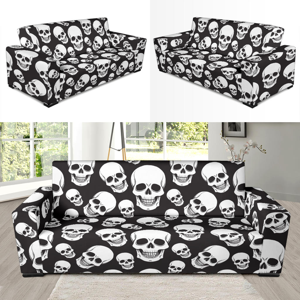 Skull Print Design LKS301 Sofa Slipcover