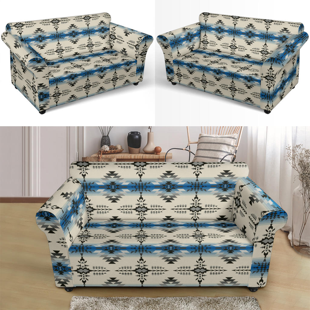 Southwest Pattern Print Design LKS304 Loveseat Couch Slipcover