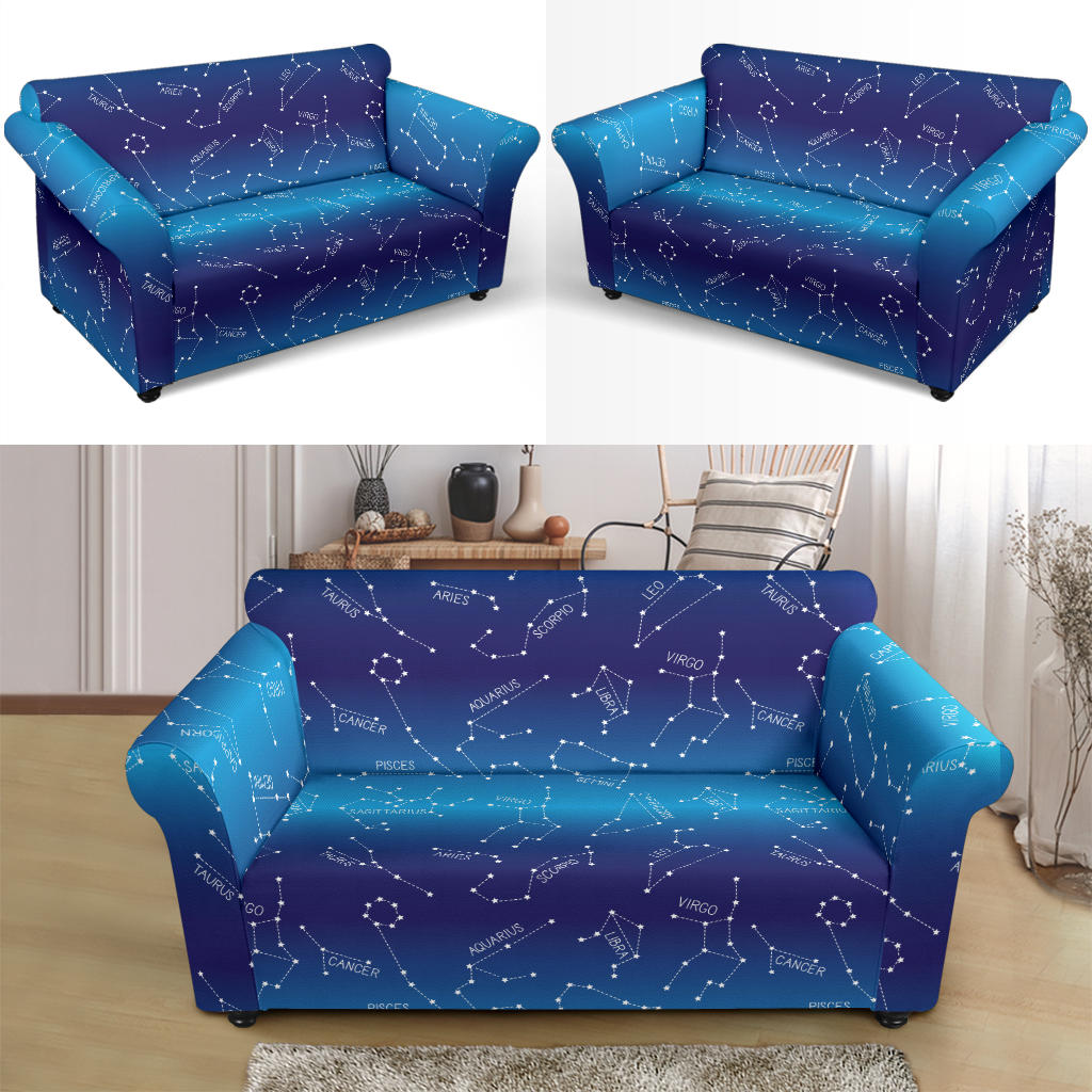 Virgo Print Design LKS302 Loveseat Couch Slipcover