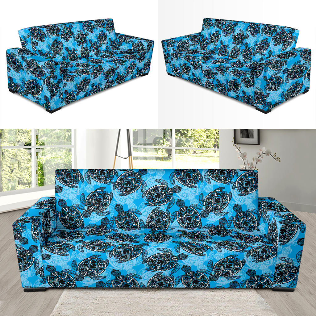 Tribal Pattern Print Design LKS307 Sofa Slipcover