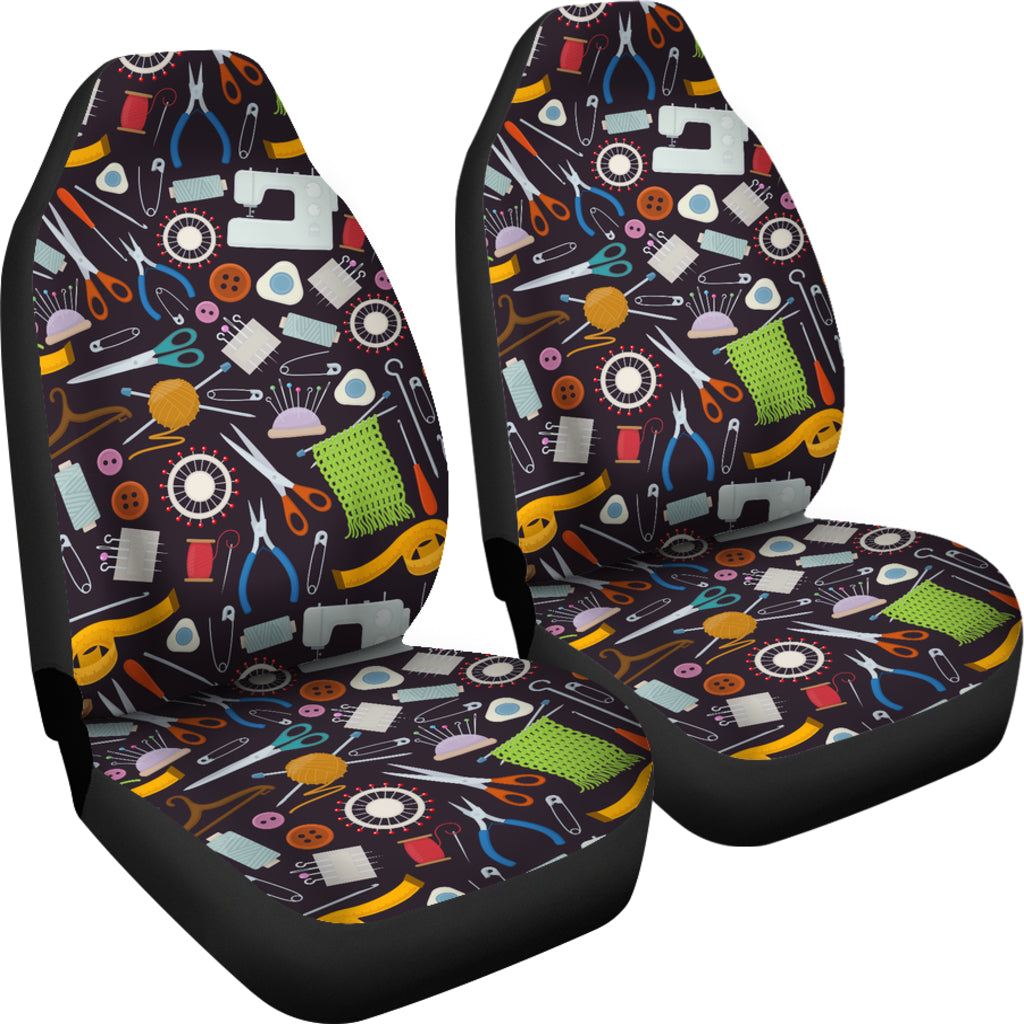 Sewing Equipment Print Design LKS308 Car Seat Covers
