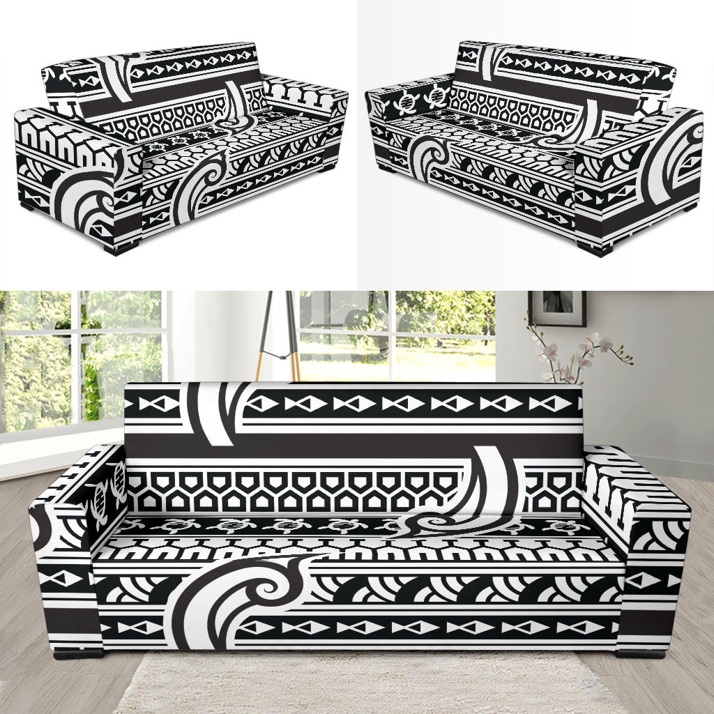 Samoan Style Print Design LKS305 Sofa Slipcover