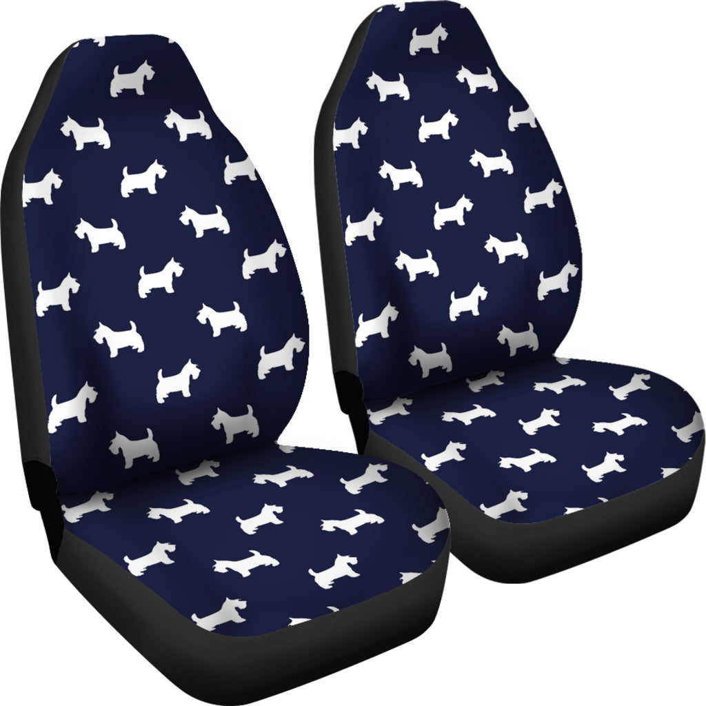 Scottish Terriers Print Design LKS3019 Car Seat Covers