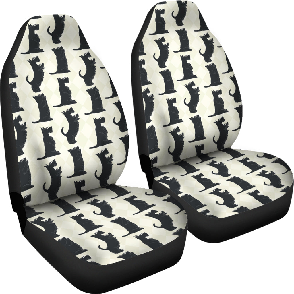 Scottish Terriers Print Design LKS309 Car Seat Covers