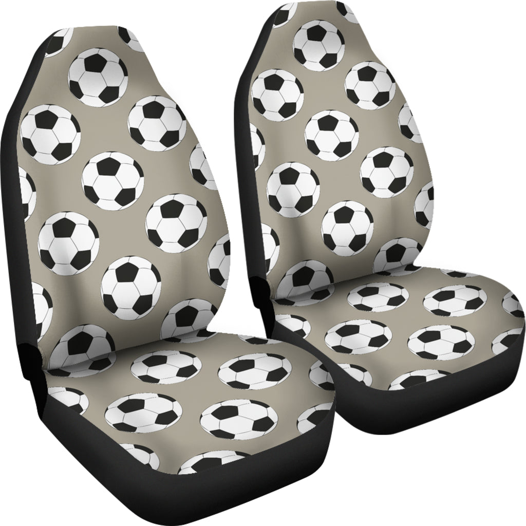 Soccer Ball Print Design LKS302 Car Seat Covers
