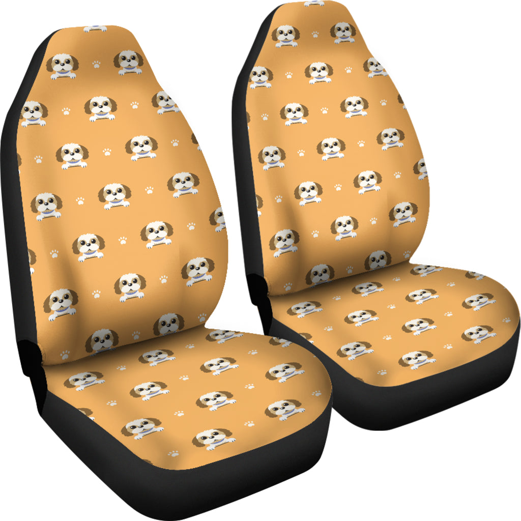 Shih Tzu Print Design LKS303 Car Seat Covers