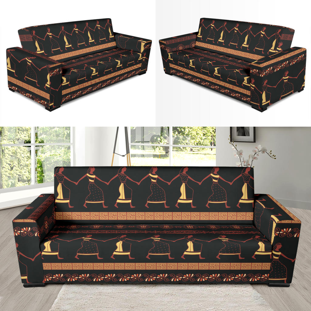 Ancient Greek Human Print Design LKS306 Sofa Slipcover