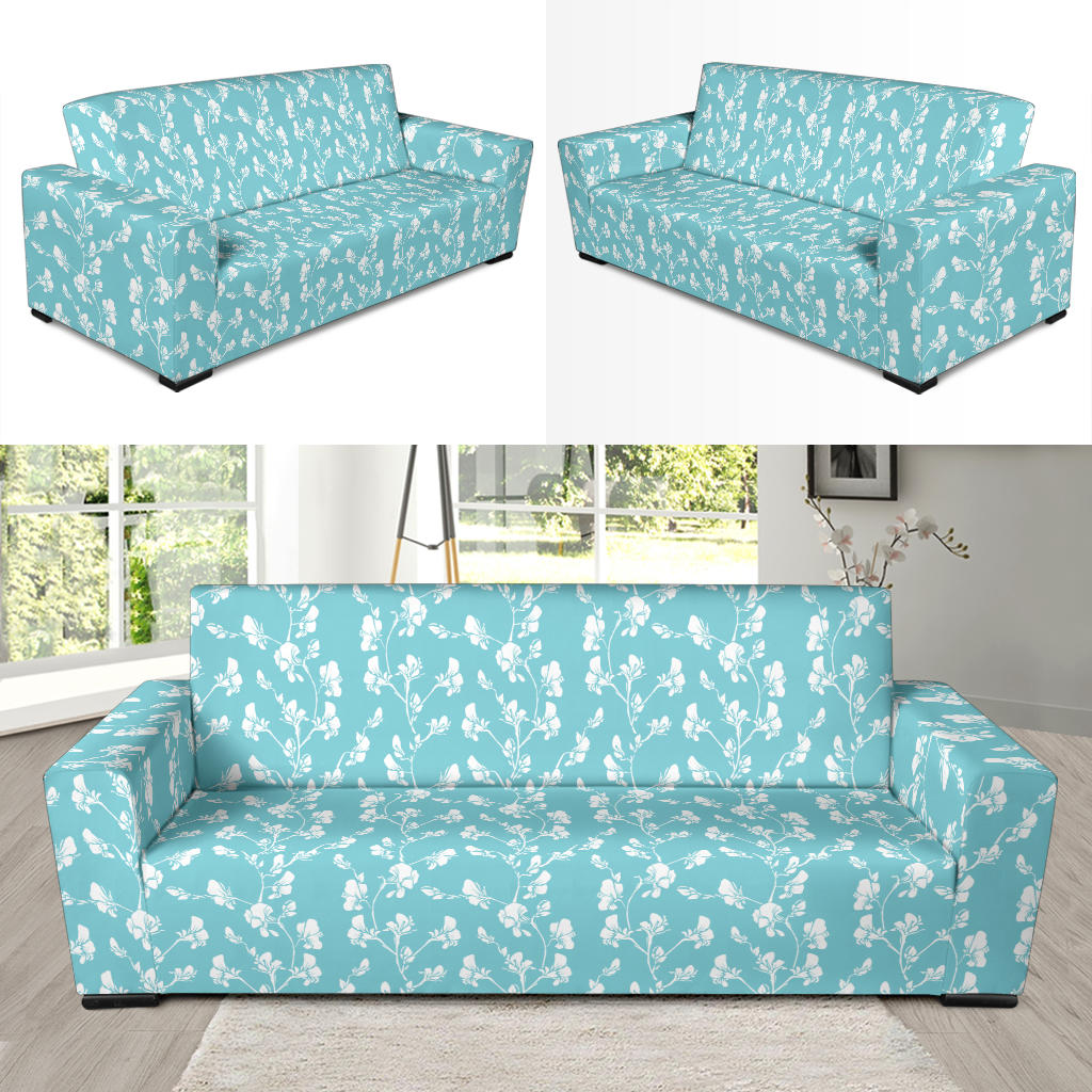 Sweet Pea Print Design LKS302 Sofa Slipcover
