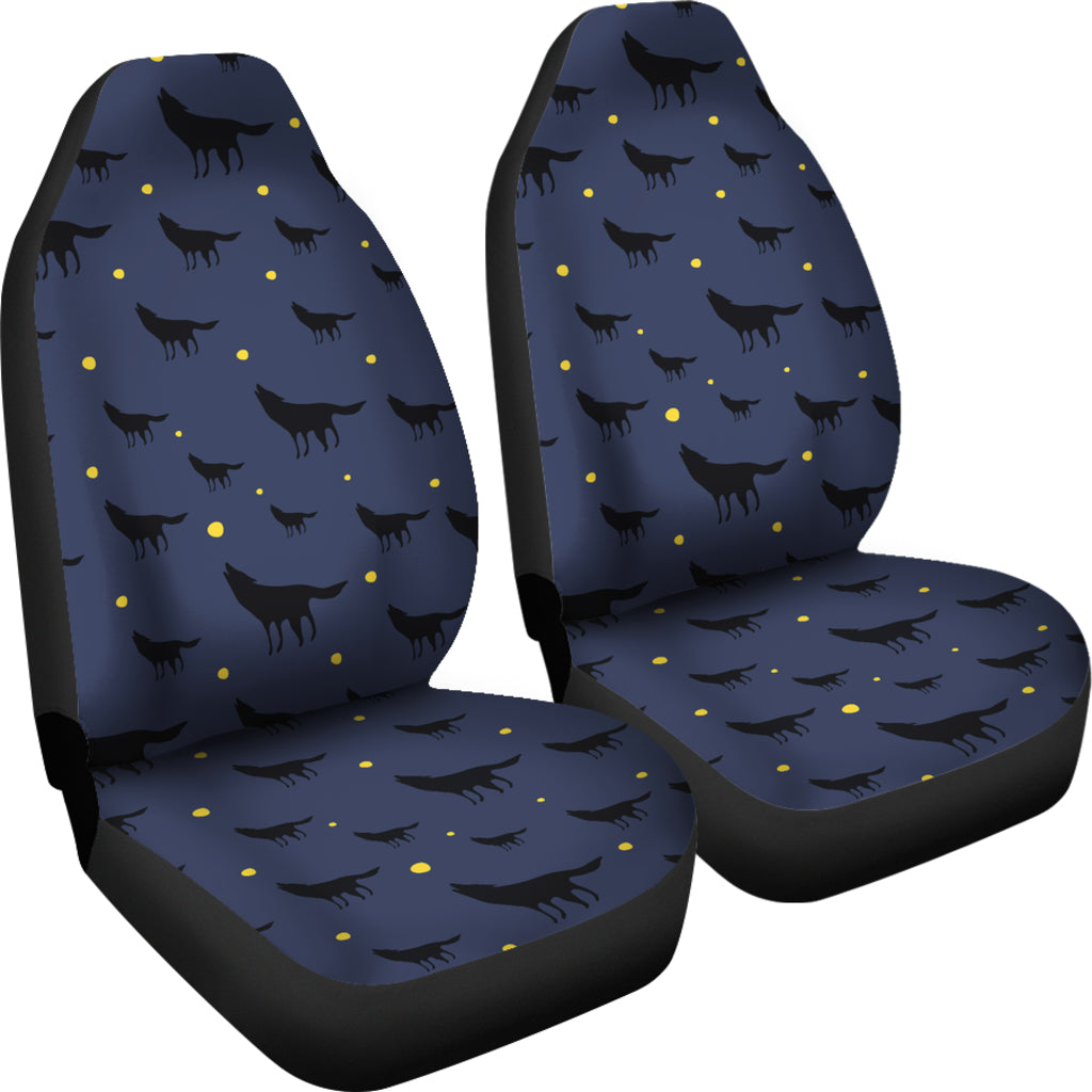 Wolf Print Design LKS301 Car Seat Covers