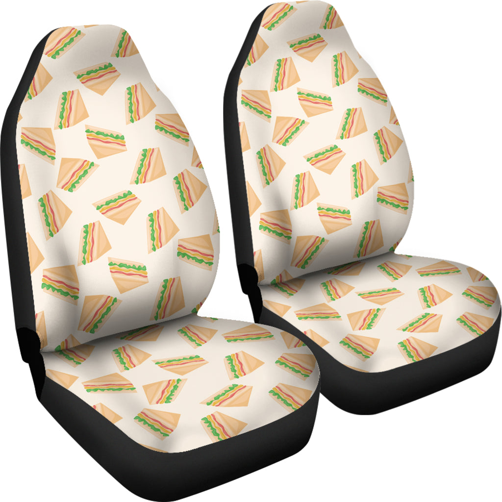 Sandwich Print Design LKS301 Car Seat Covers