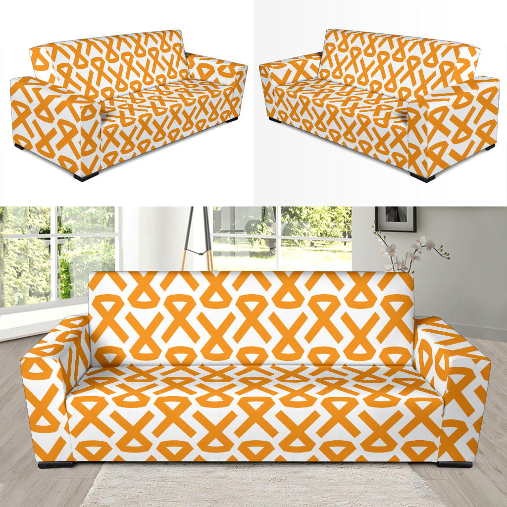 Appendix cancer Pattern Print Design 02 Sofa Slipcover