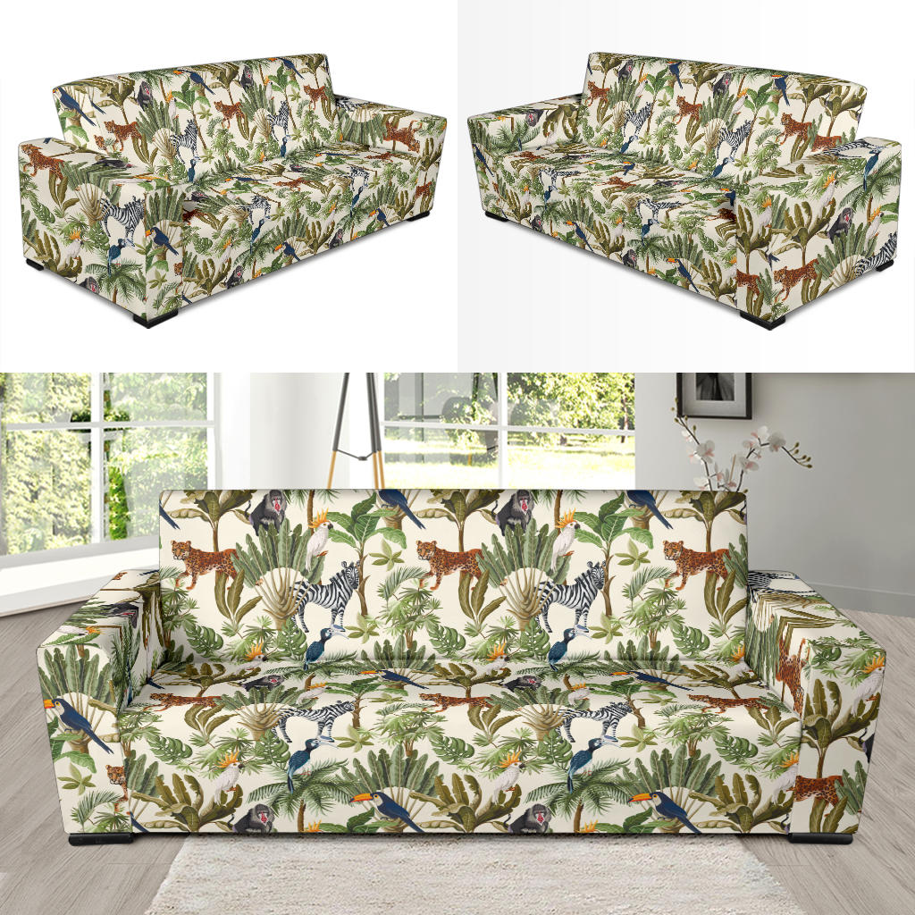 Safari Animal Print Design LKS304 Sofa Slipcover