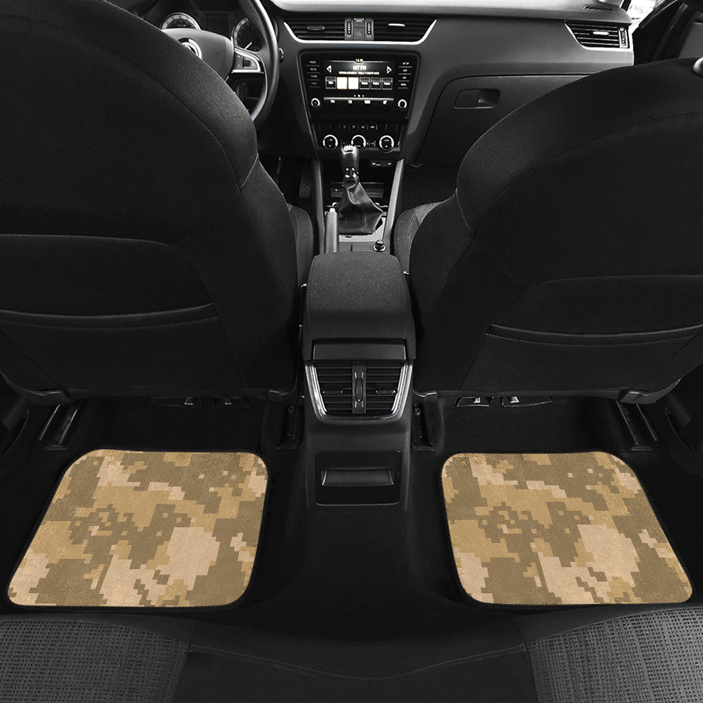 ACU Digital Desert Camouflage Car Floor Mats Front Back
