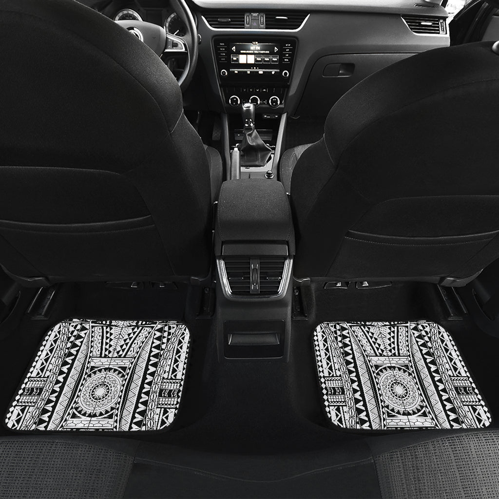 Polynesian Tattoo Design Car Floor Mats Front Back