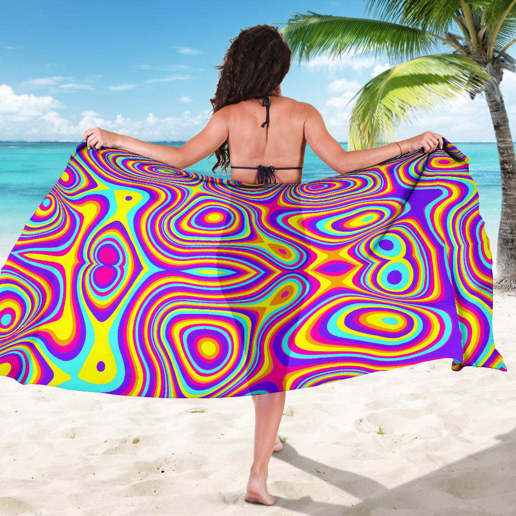 Liquid Pattern Print Design 06 Sarong Pareo Wrap