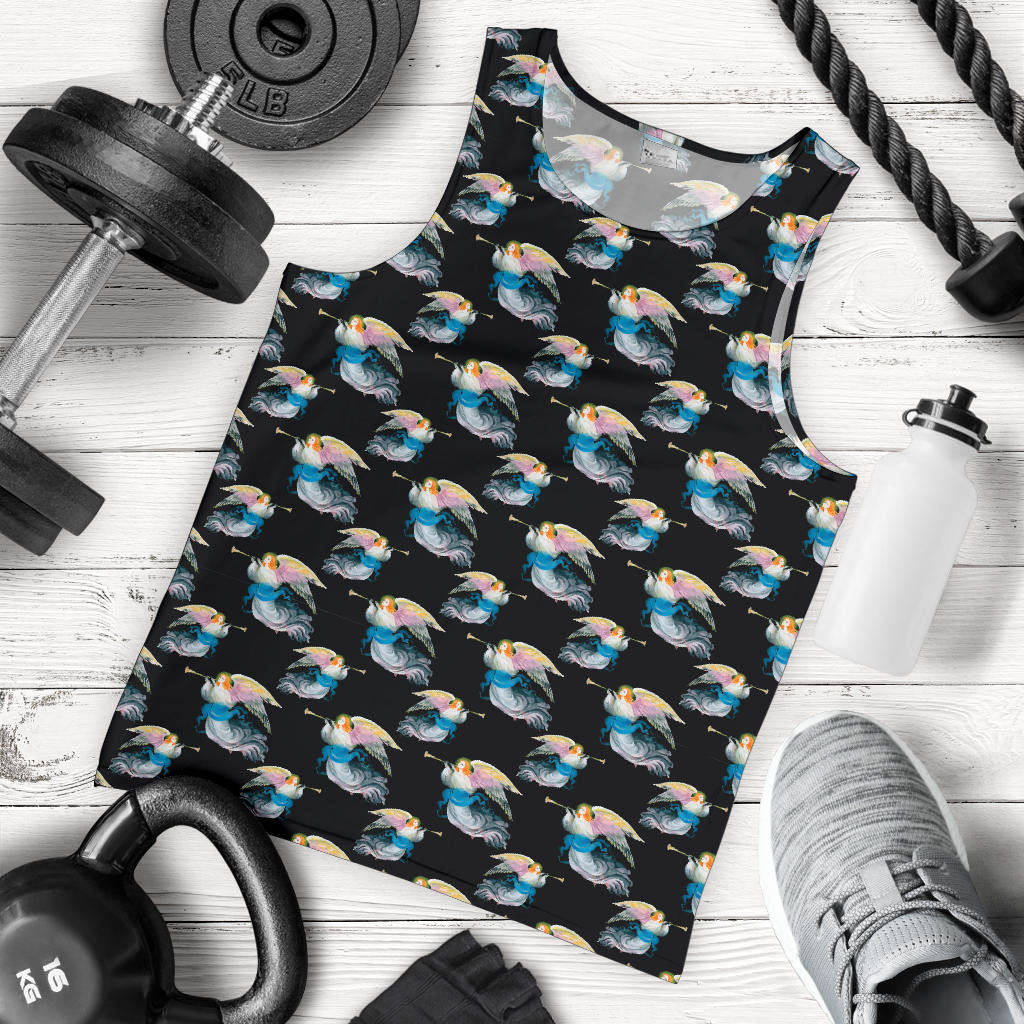 Angel with Wings Beautiful Design Print Men Tank Top