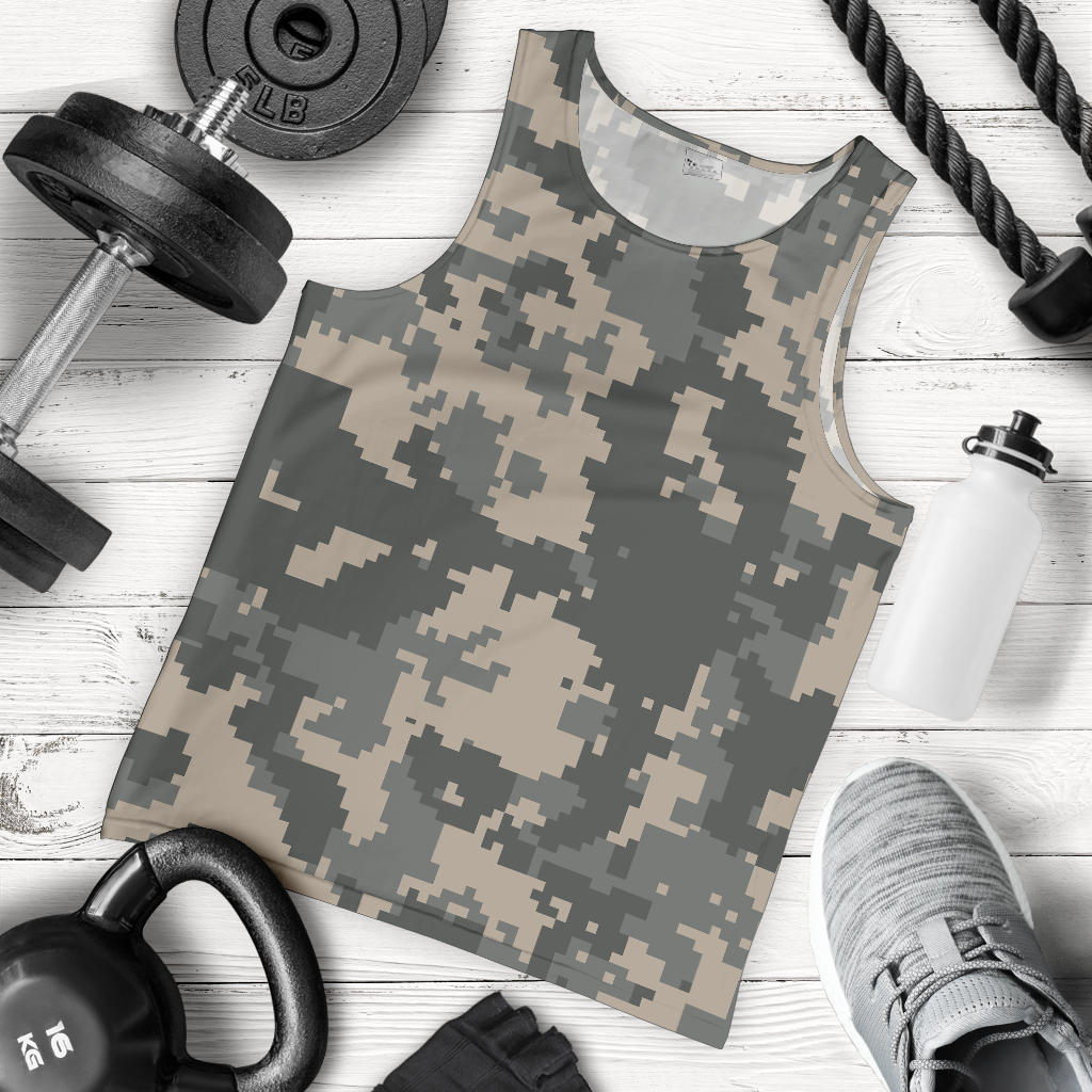 ACU Digital Camouflage Men Tank Top