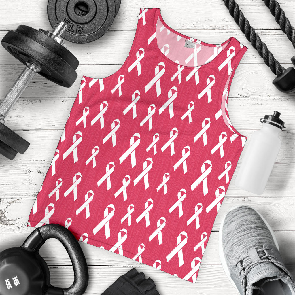 Breast Cancer Awareness Symbol Men Tank Top